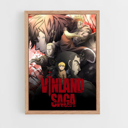 vinland-saga-4 cadre Bois clair