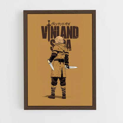 vinland-saga-5 cadre Bois foncé