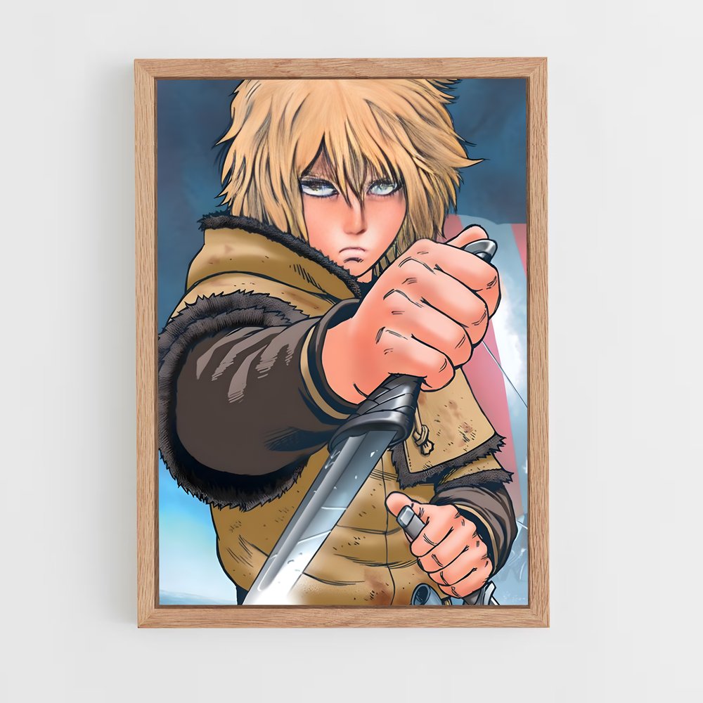 vinland-saga-8 cadre Bois clair