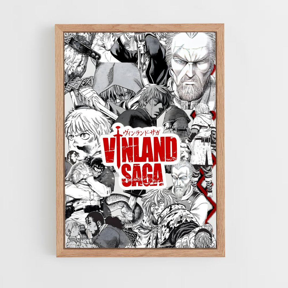 vinland-saga-9 cadre Bois clair