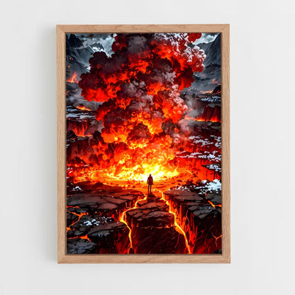 volcano-8 cadre Bois clair