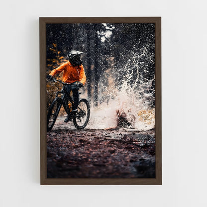 vtt-4 cadre Bois foncé