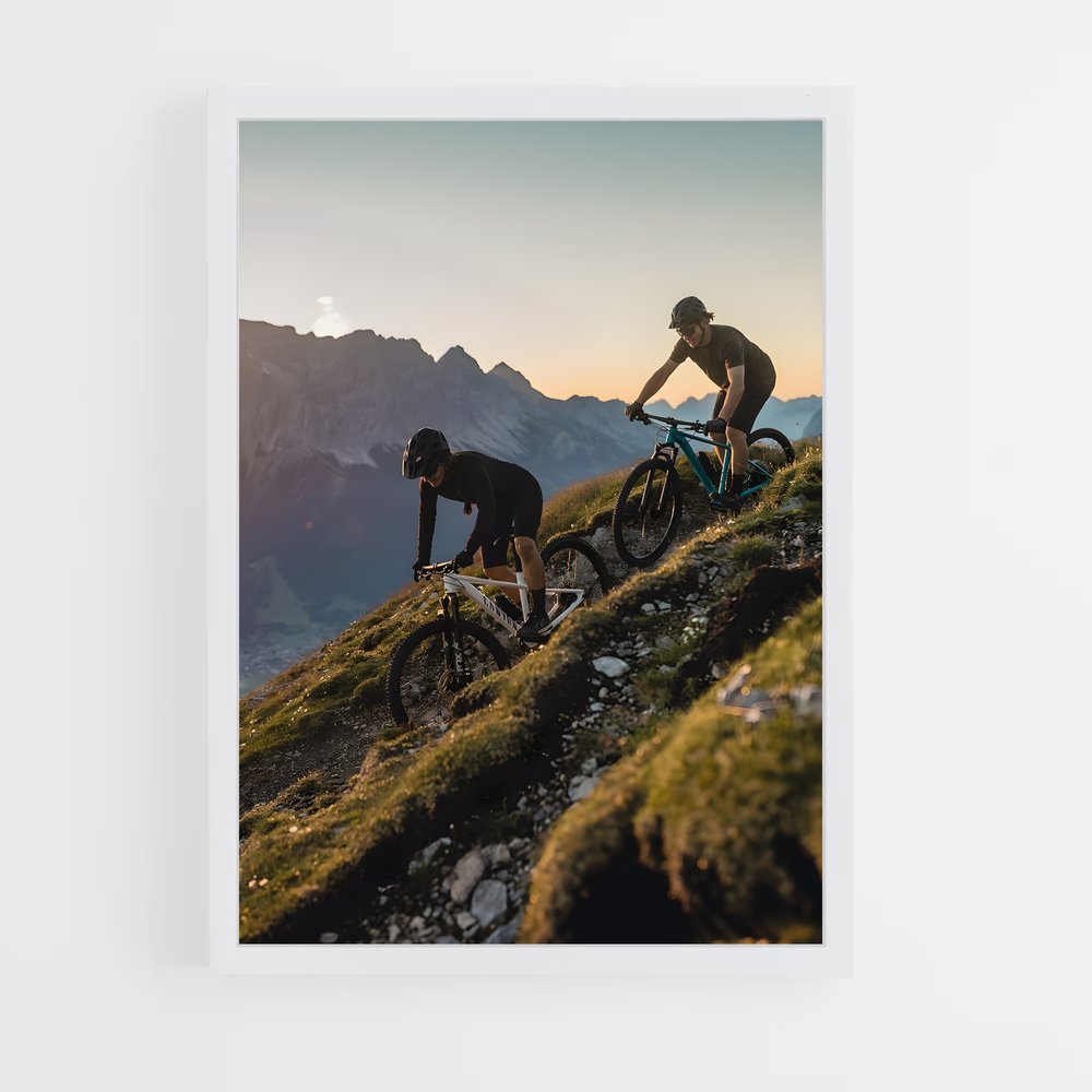 vtt-9 cadre Blanc