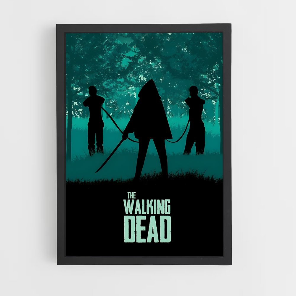 walking-dead-10 cadre Noir