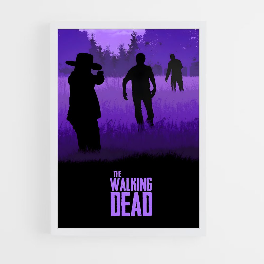 walking-dead-12 cadre Blanc