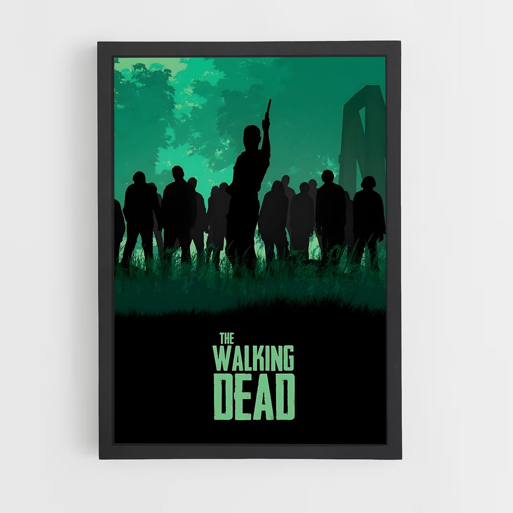 walking-dead-13 cadre Noir