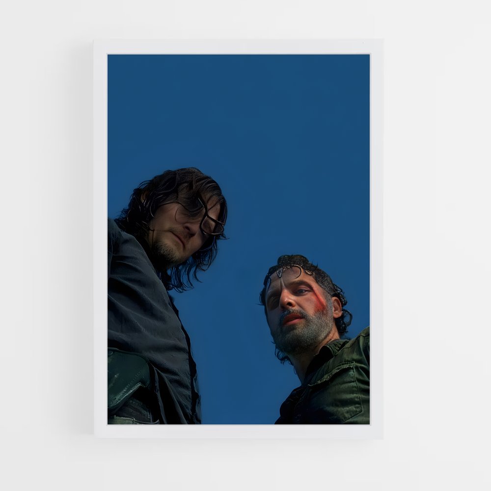 walking-dead-18 cadre Blanc