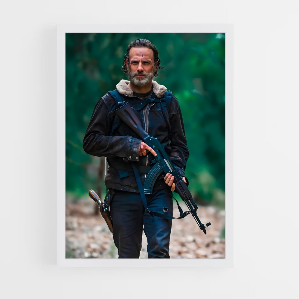 walking-dead-2 cadre Blanc