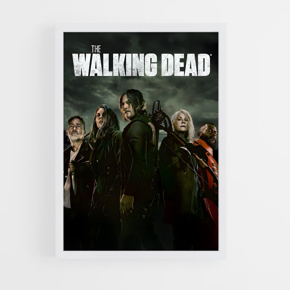 walking-dead-21 cadre Blanc