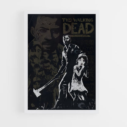 walking-dead-22 cadre Blanc