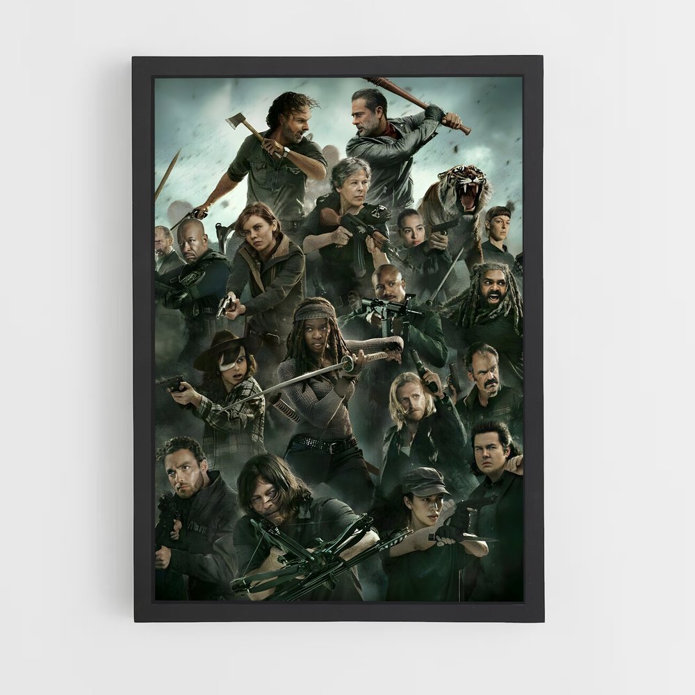 walking-dead-4 cadre Noir