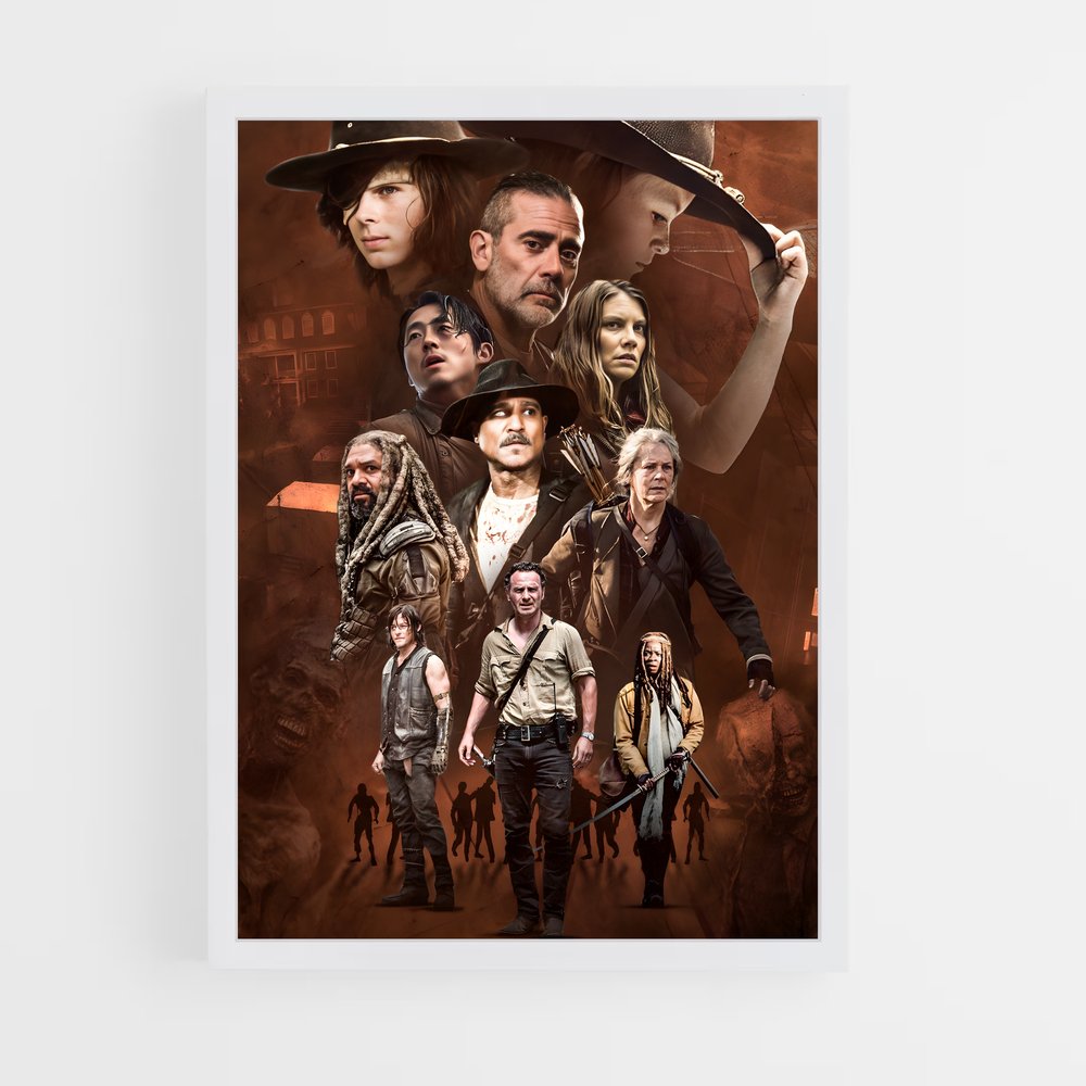 walking-dead-5 cadre Blanc
