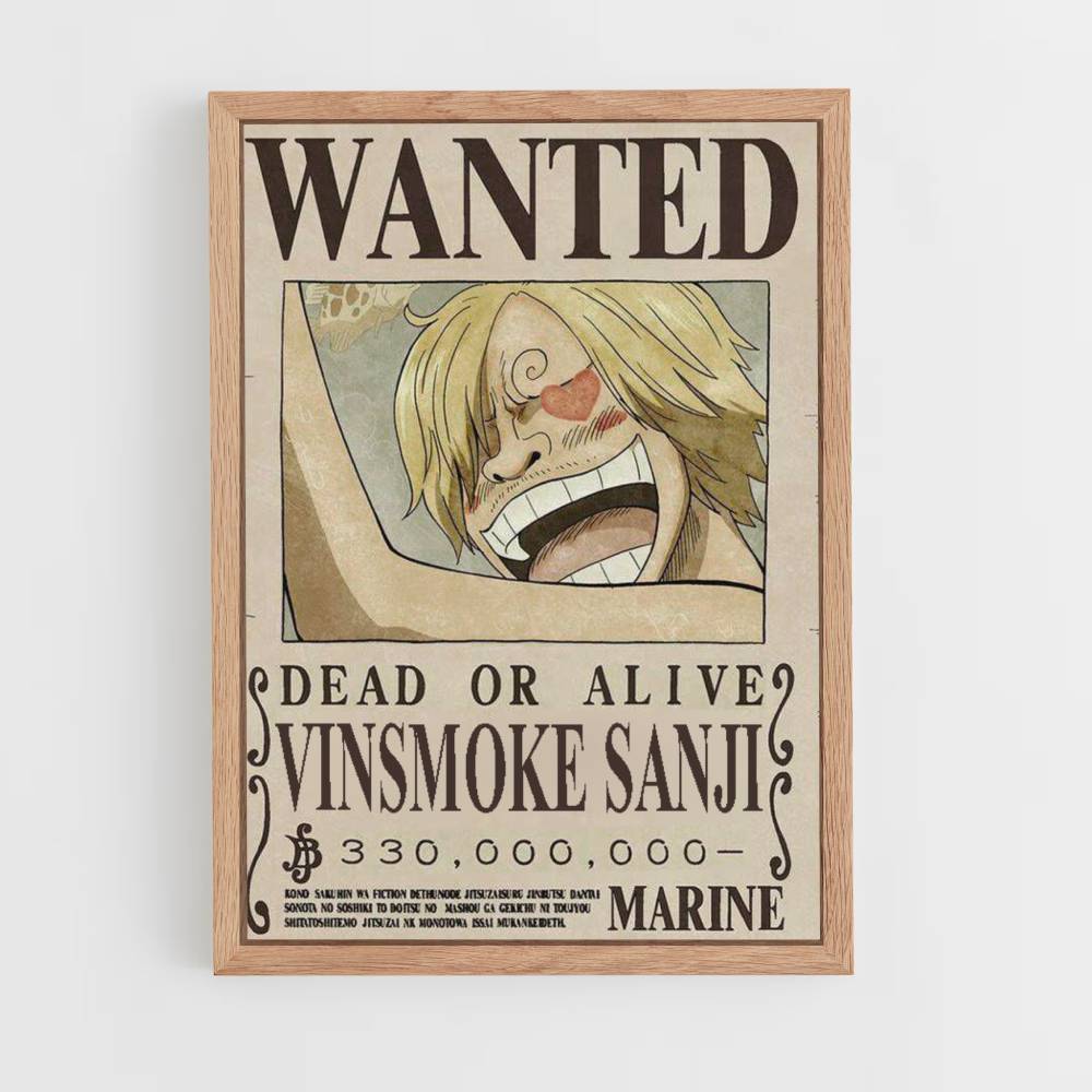 Vinsmoke Sanji Póster