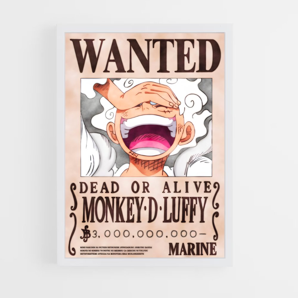 wanted-one-piece-11 cadre Blanc