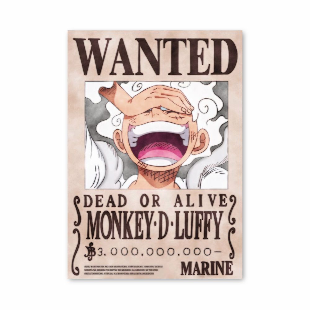 Luffy Gear 5 Póster