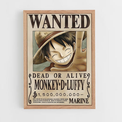 wanted-one-piece-2 cadre Bois clair