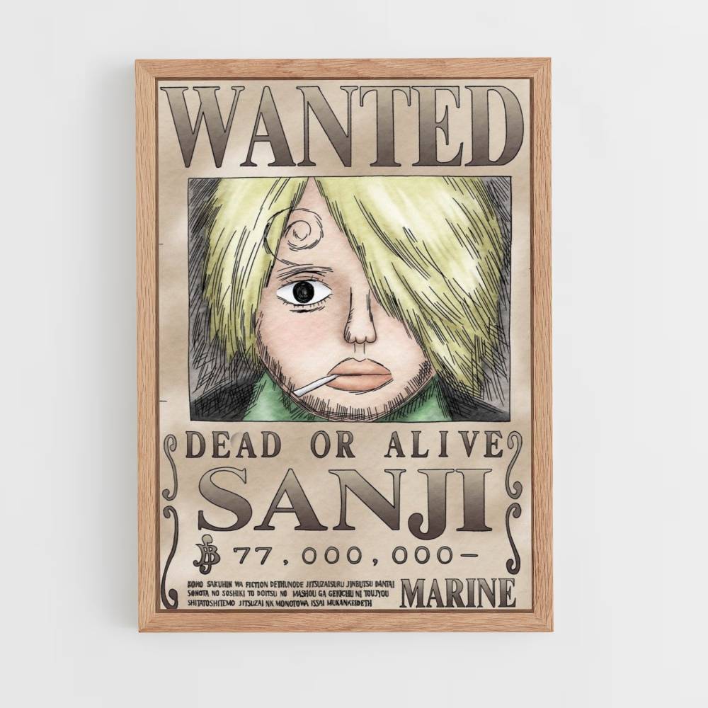 Sanji Póster