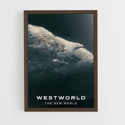 westworld-8 cadre Bois foncé