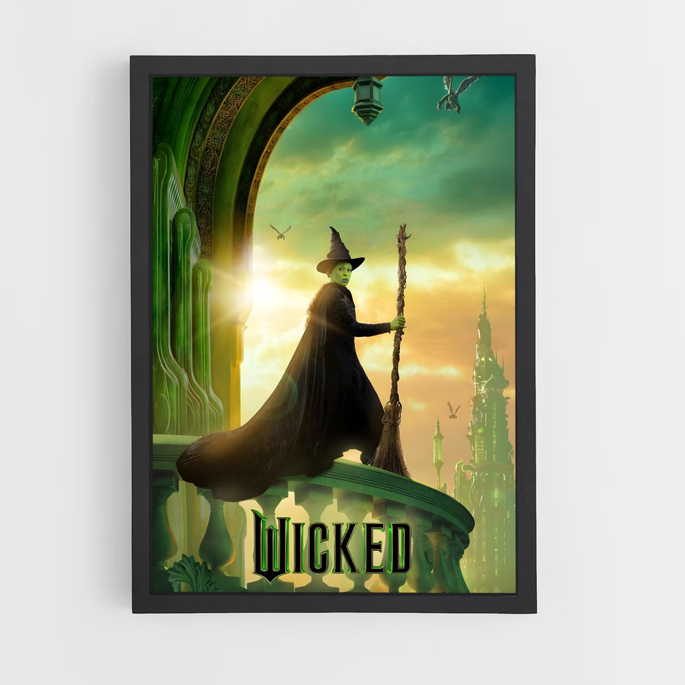 wicked-10 cadre Noir