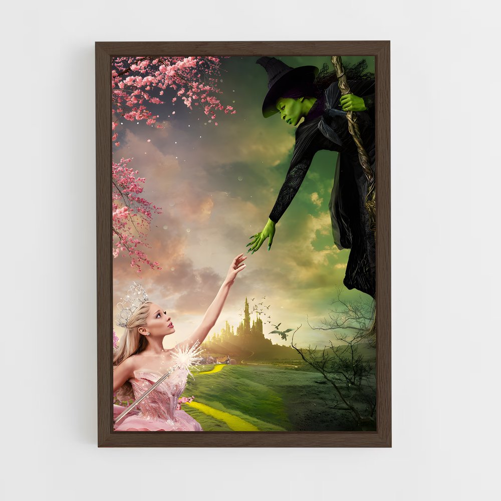 wicked-16 cadre Bois foncé