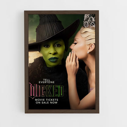 wicked-2 cadre Bois foncé