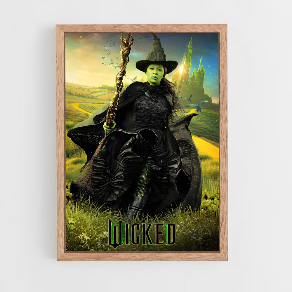 wicked-5 cadre Bois clair