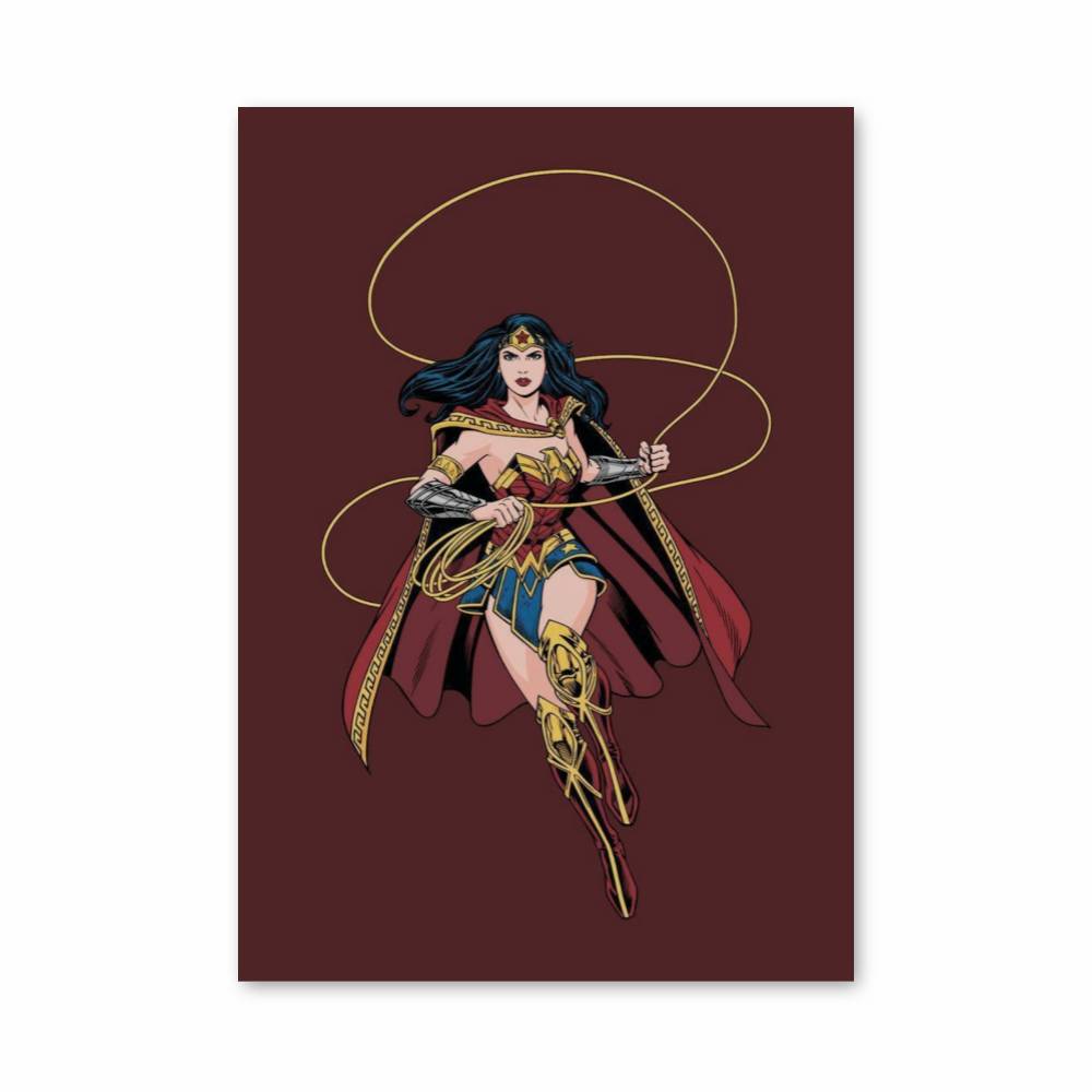 Poster Wonder Woman Rouge