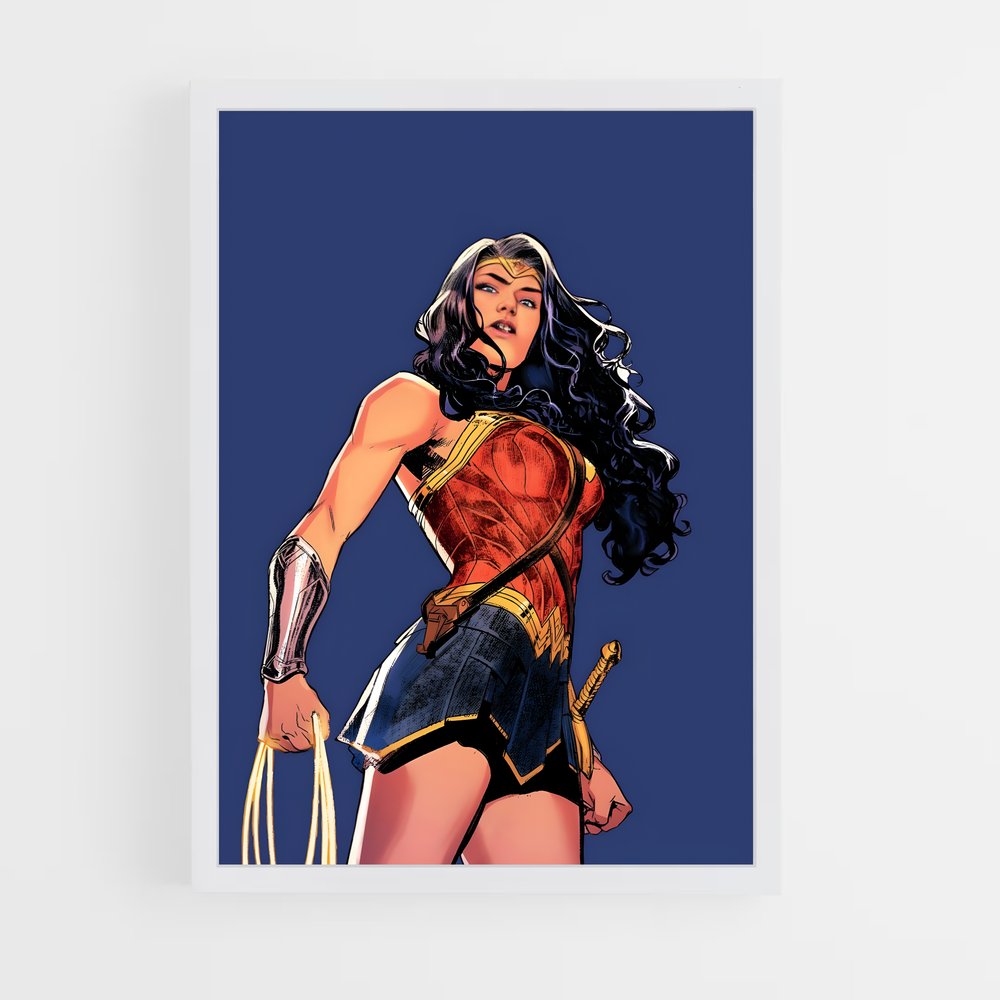 wonder-woman-12 cadre Blanc