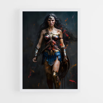 wonder-woman-3 cadre Blanc