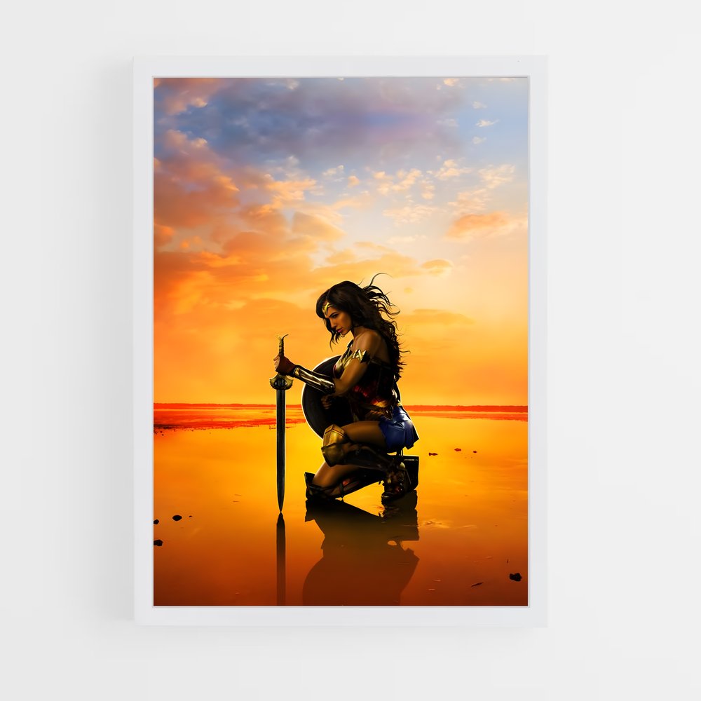 wonder-woman-4 cadre Blanc