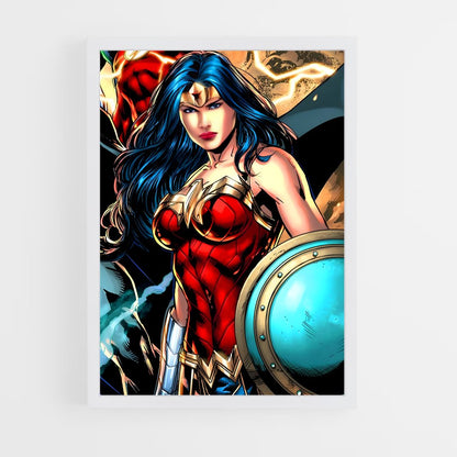 wonder-woman-5 cadre Blanc
