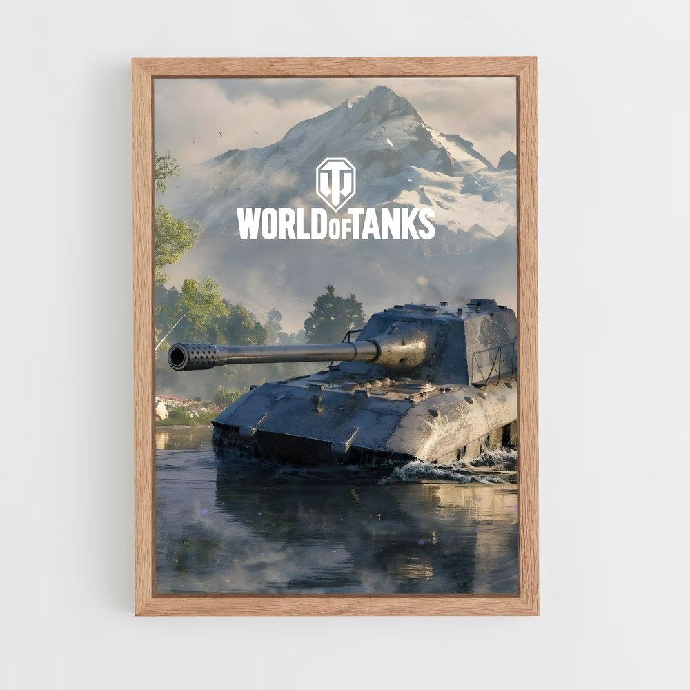 world-of-tanks-2 cadre Bois clair