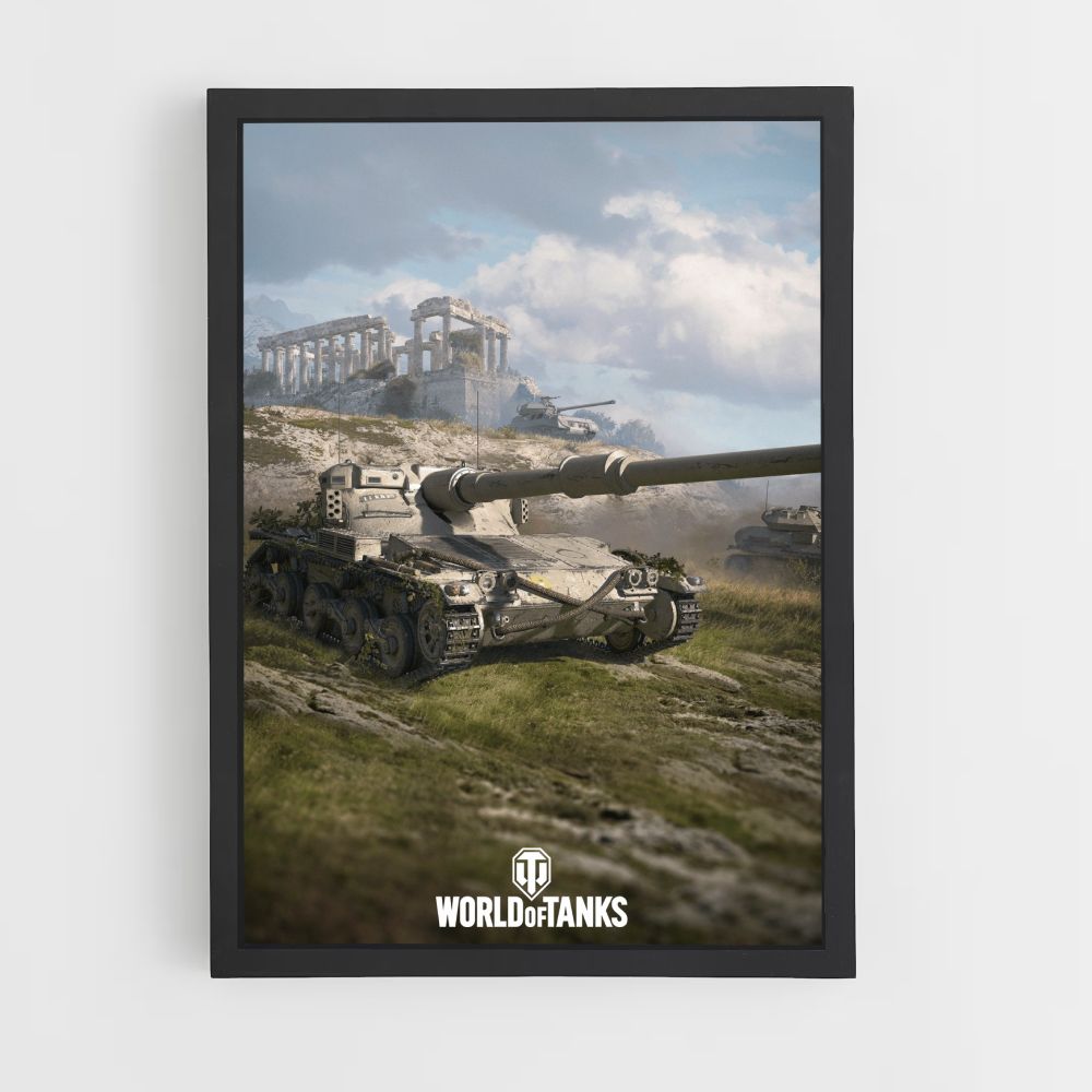 Batalla de tanques Póster