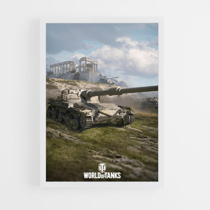 Batalla de tanques Póster