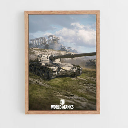 Batalla de tanques Póster