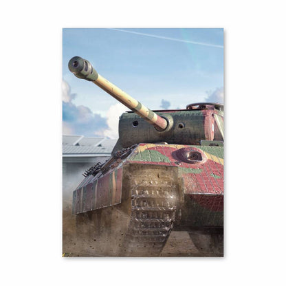 Poster World of Tanks Camo Rose