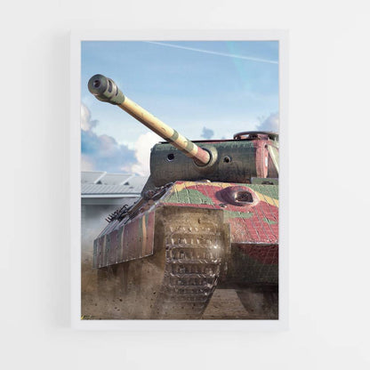 Póster World of Tanks Camo Rosa