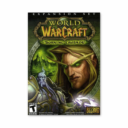 Póster World of Warcraft Burning Crusade