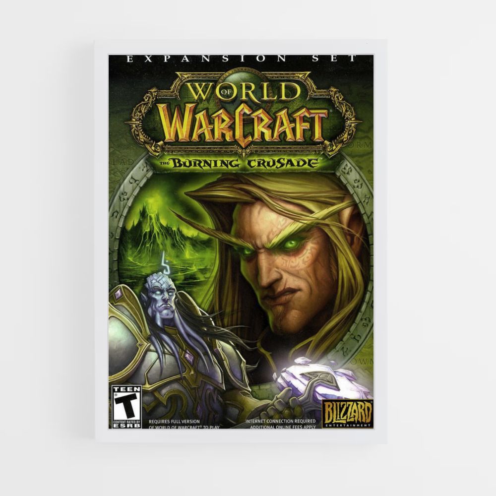 Póster World of Warcraft Burning Crusade