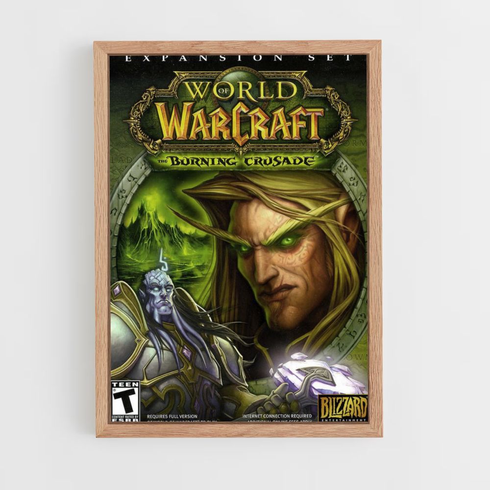 Póster World of Warcraft Burning Crusade