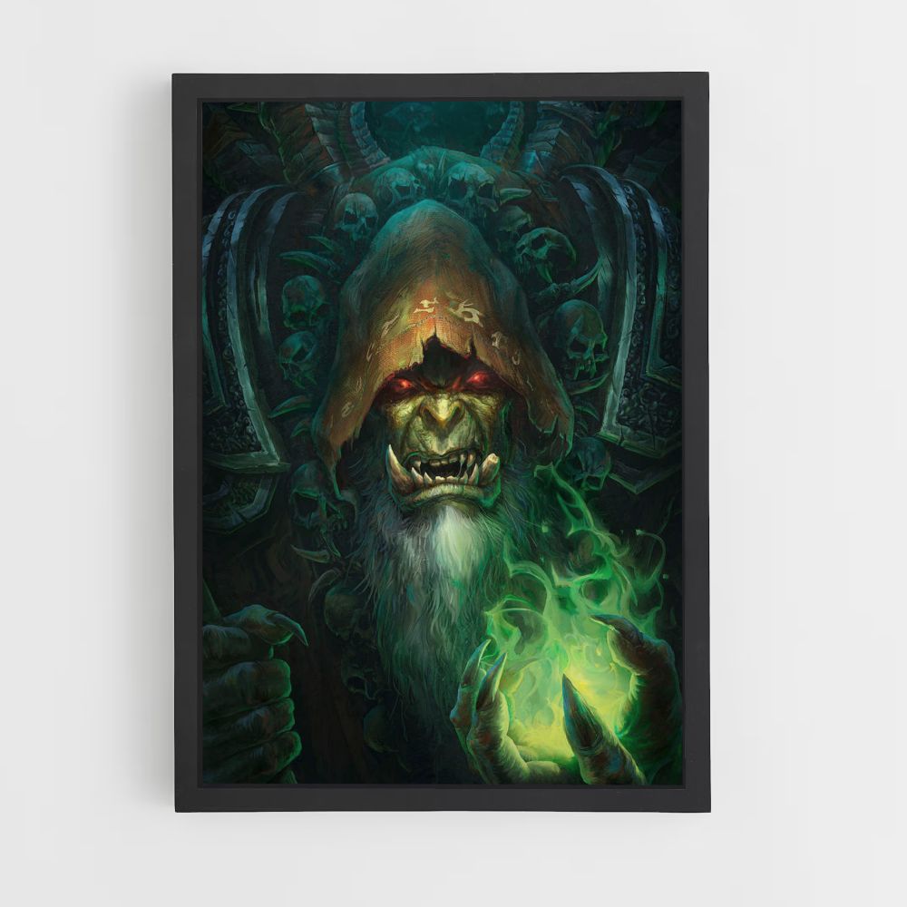 Póster World of Warcraft Orco