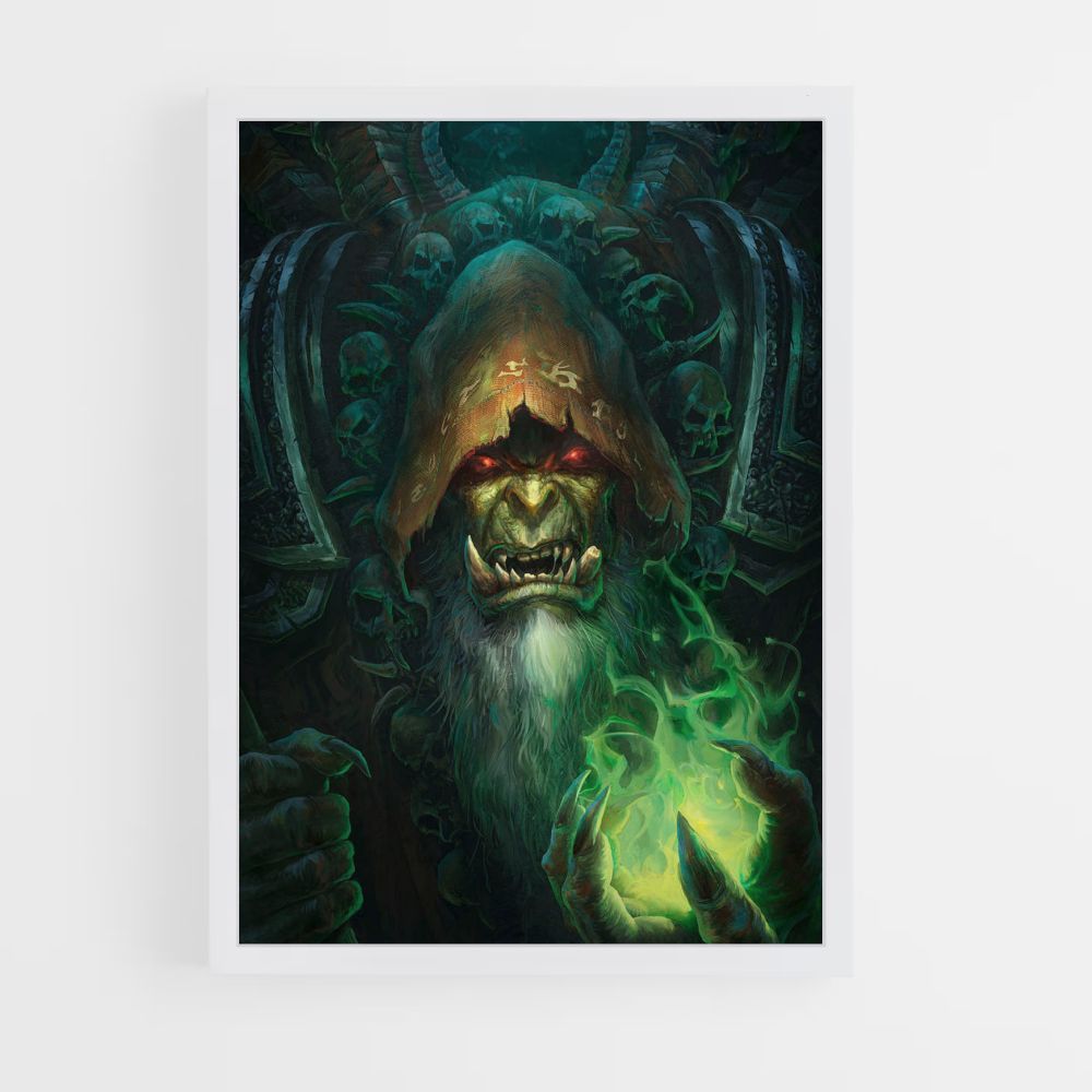 Póster World of Warcraft Orco