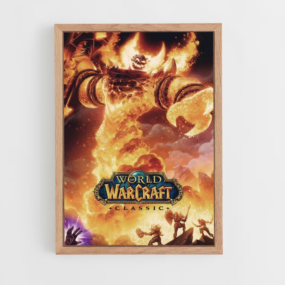 Póster World of Warcraft Clásico