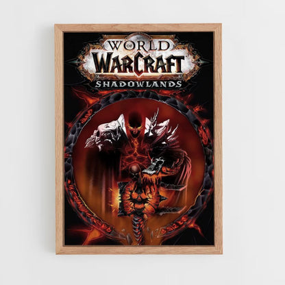 Póster World of Warcraft Tierras Sombrías