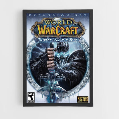 Póster World of Warcraft La Ira del Rey Exánime