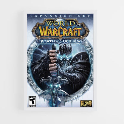 Póster World of Warcraft La Ira del Rey Exánime