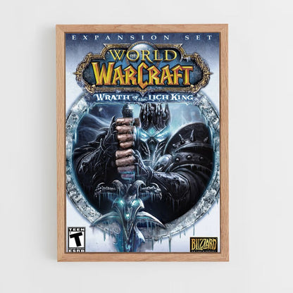 Póster World of Warcraft La Ira del Rey Exánime