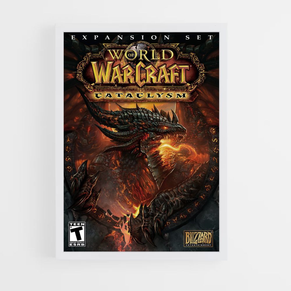 Póster Cataclismo de World of Warcraft