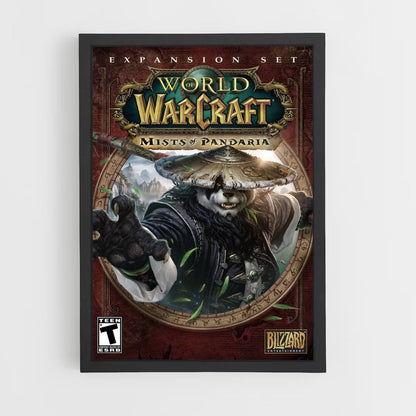 Póster World of Warcraft Mists of Pandaria