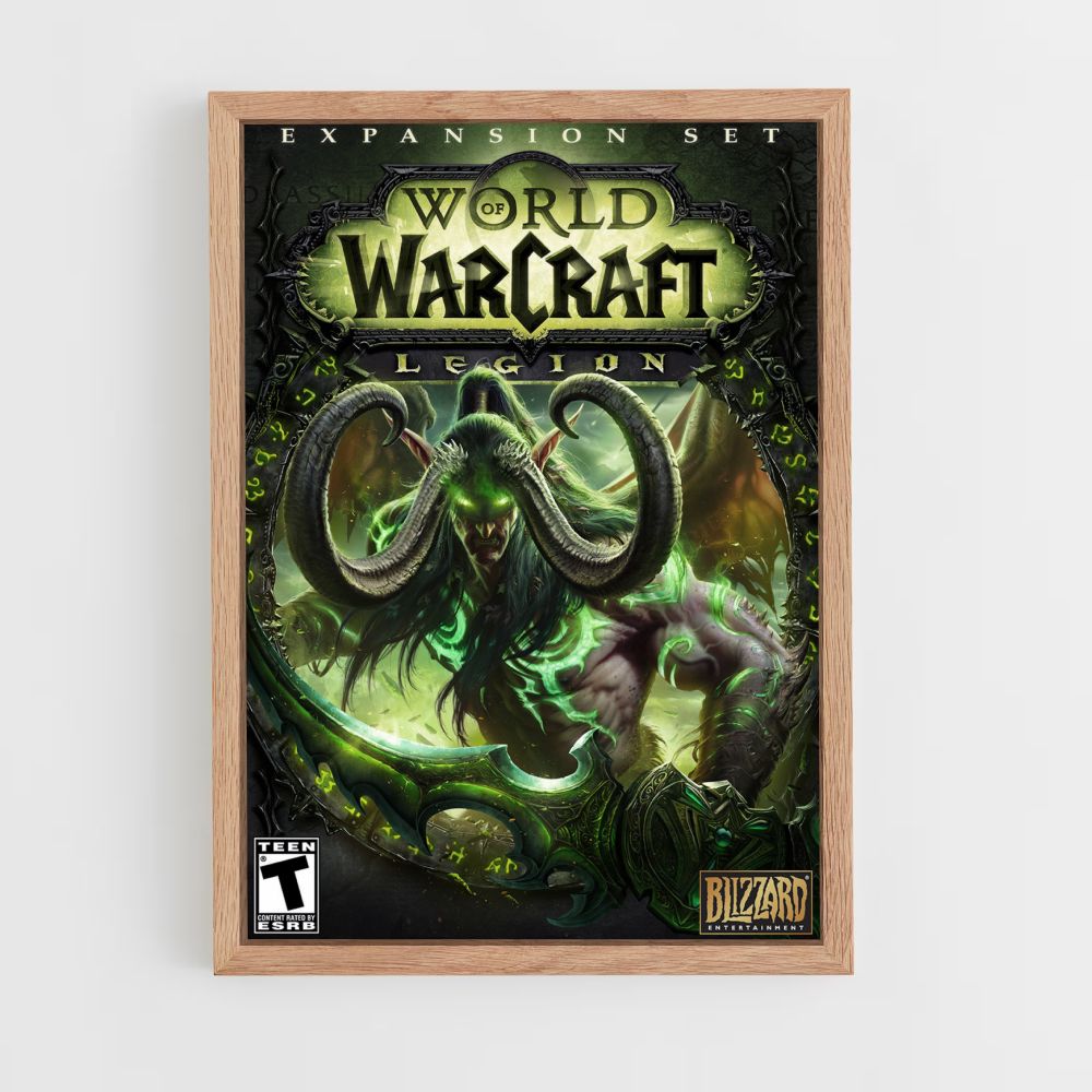 Póster Legión de World of Warcraft